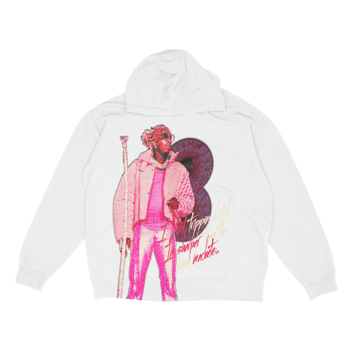 Young Thug "FREE THUGGER" Vintage Hoodie