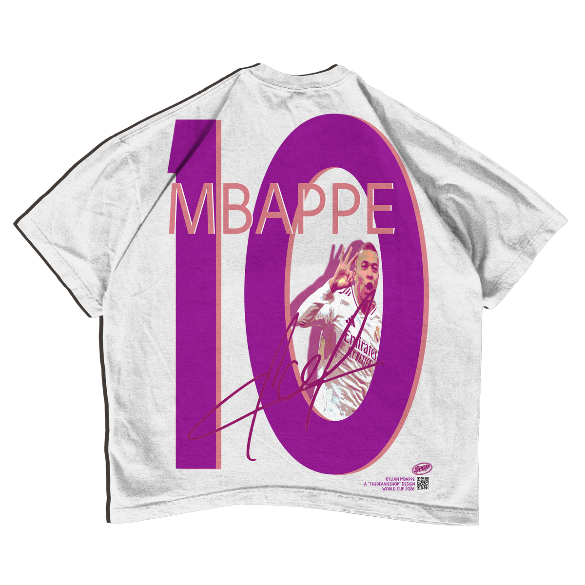 Mbappe Jersey Vintage Tee