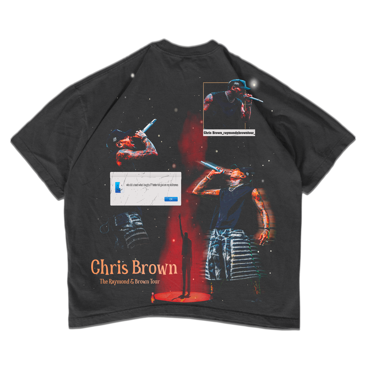 Chris Brown Tour Vintage Tee
