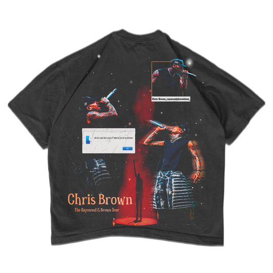 Chris Brown Tour Vintage Tee