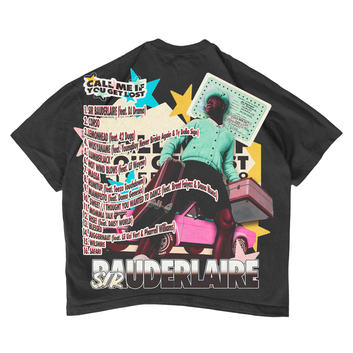 Tyler, the Creator "Sir Baudelaire" Vintage Tee