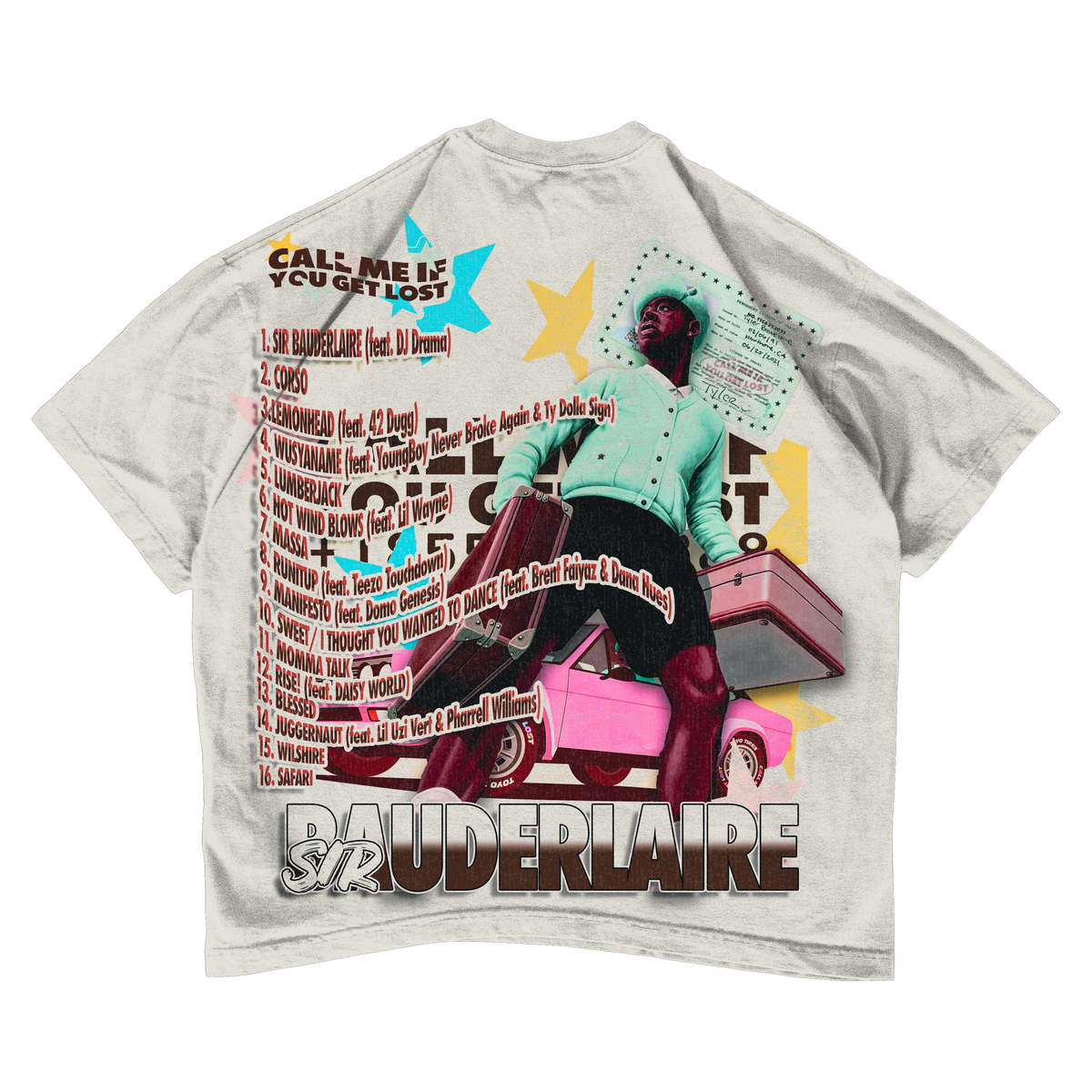 Tyler, the Creator "Sir Baudelaire" Vintage Tee