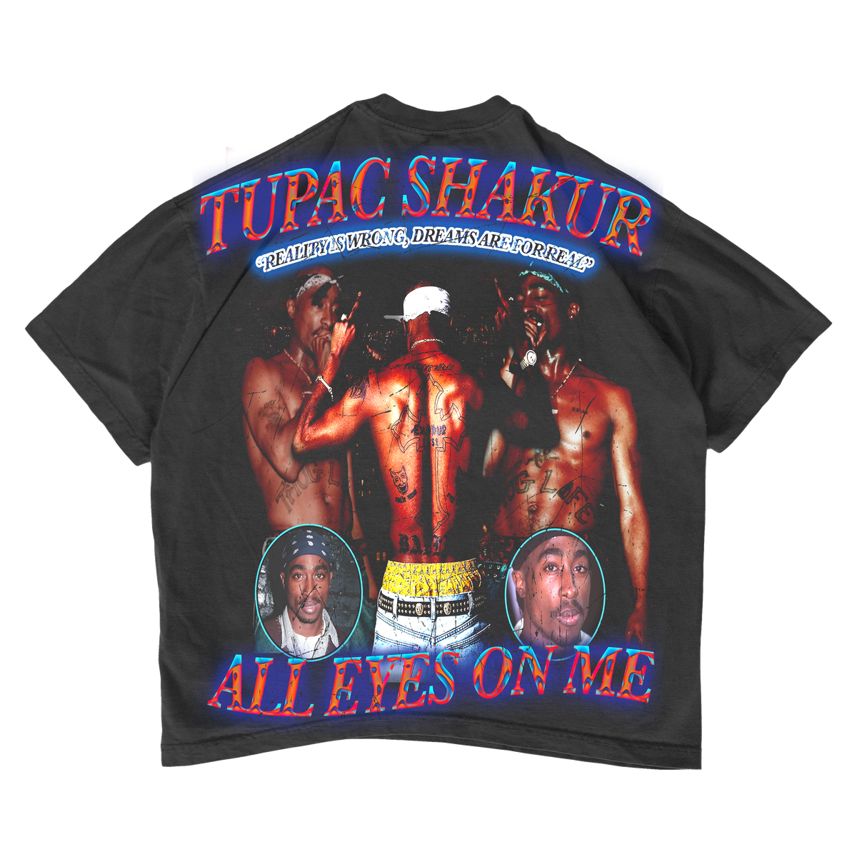 Tupac Shakur "All Eyes On Me" Vintage Tee