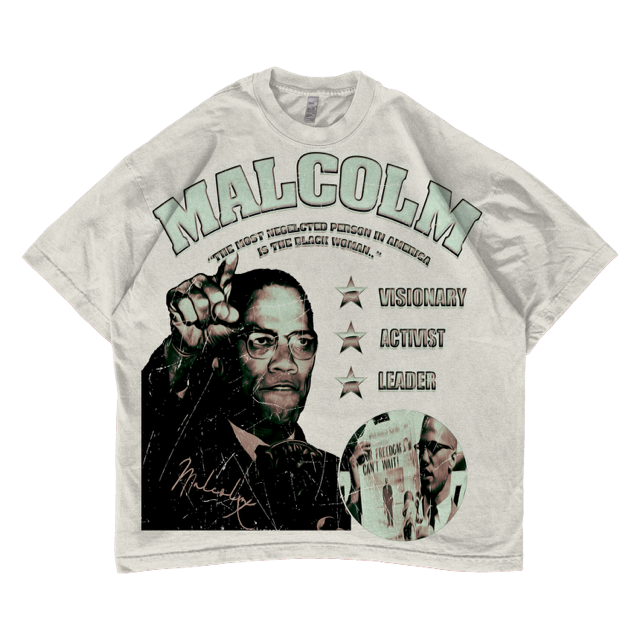 Malcolm X "The Black Woman" Vintage Tee