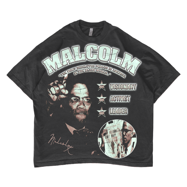 Malcolm X "The Black Woman" Vintage Tee