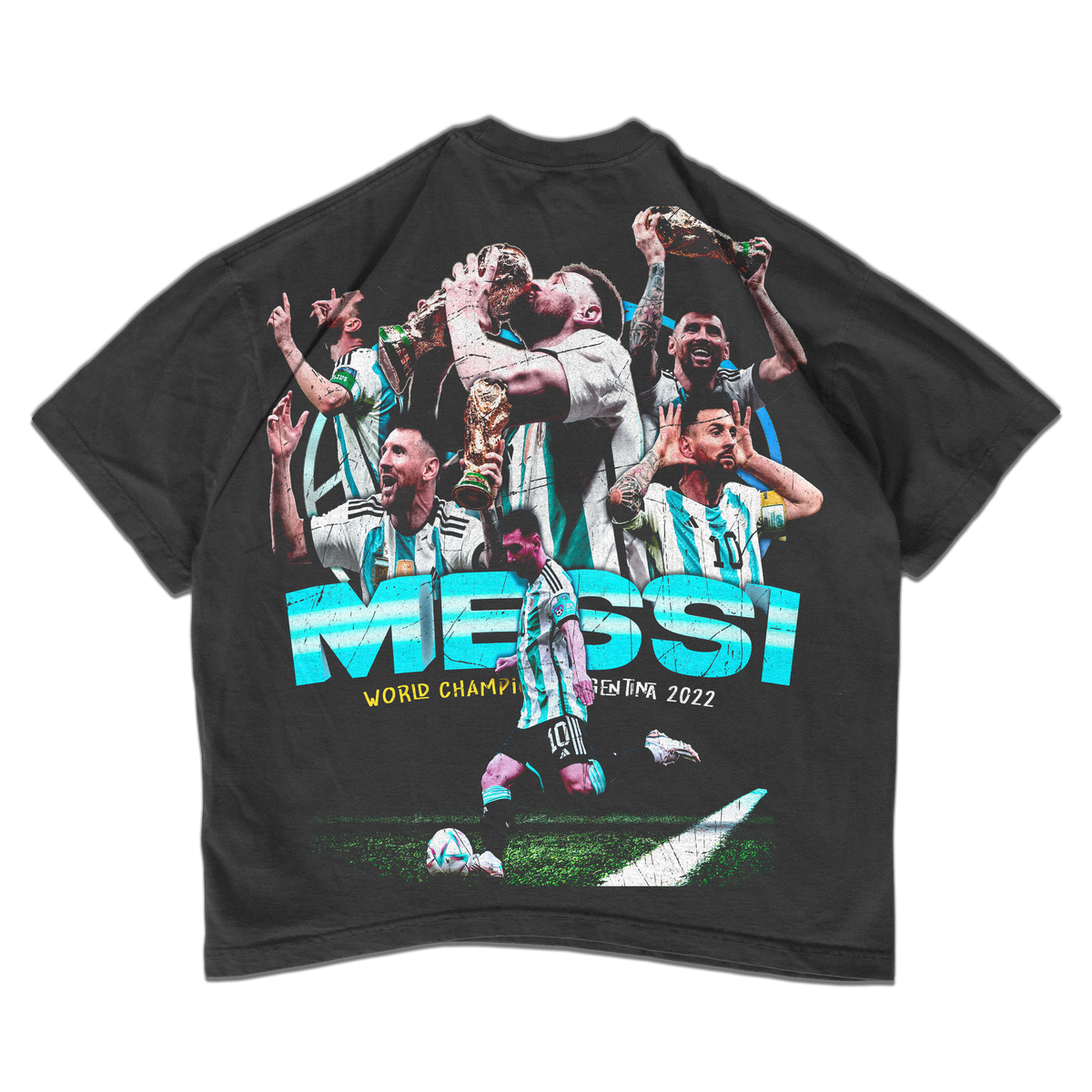 Lionel Messi "World Champion 2022 " Vintage Tee