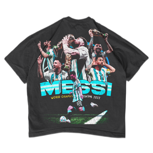 Lionel Messi "World Champion 2022 " Vintage Tee