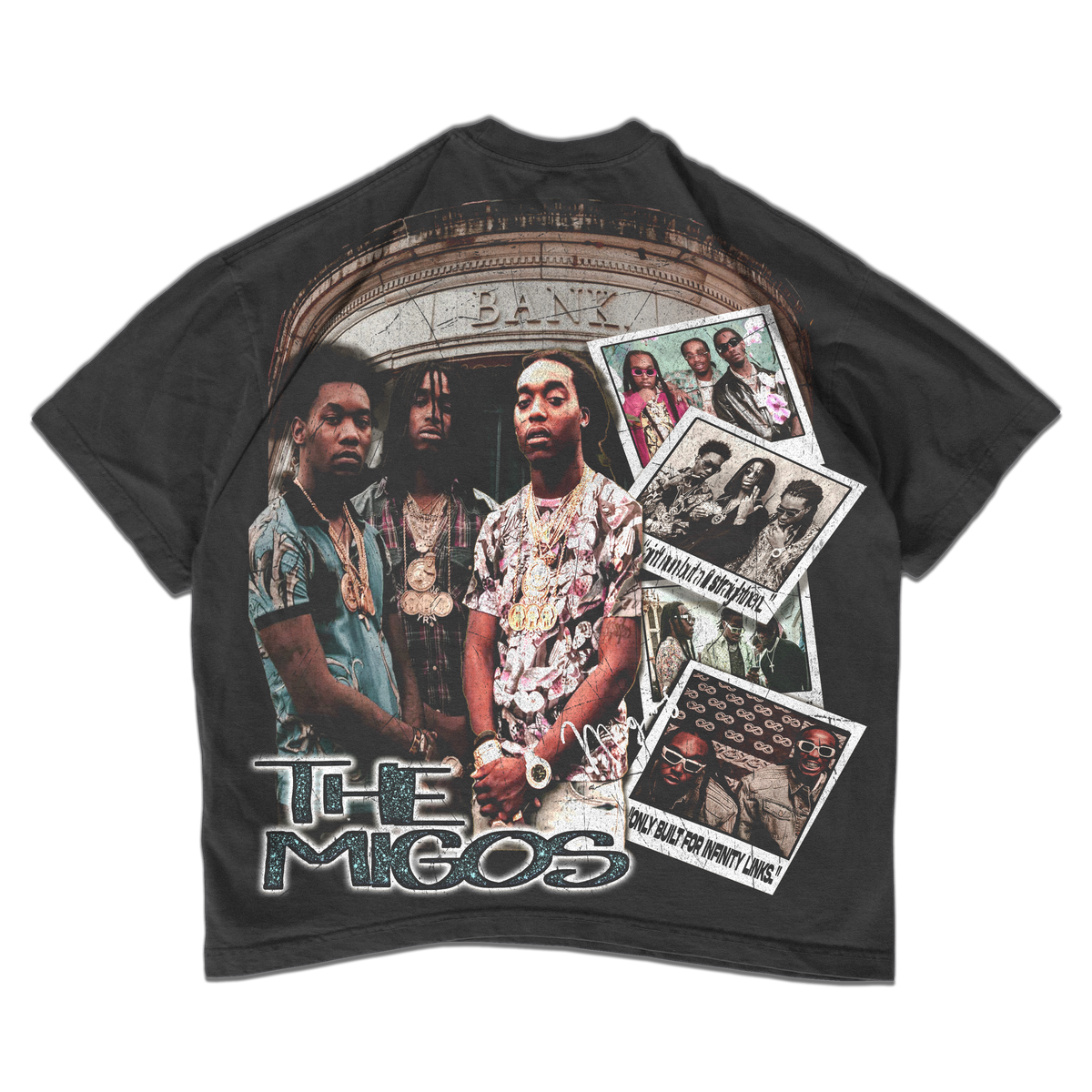 A Migos "Takeoff Tribute 2" Vintage Tee