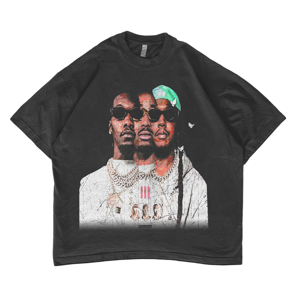 A Migos "Takeoff Tribute 2" Vintage Tee