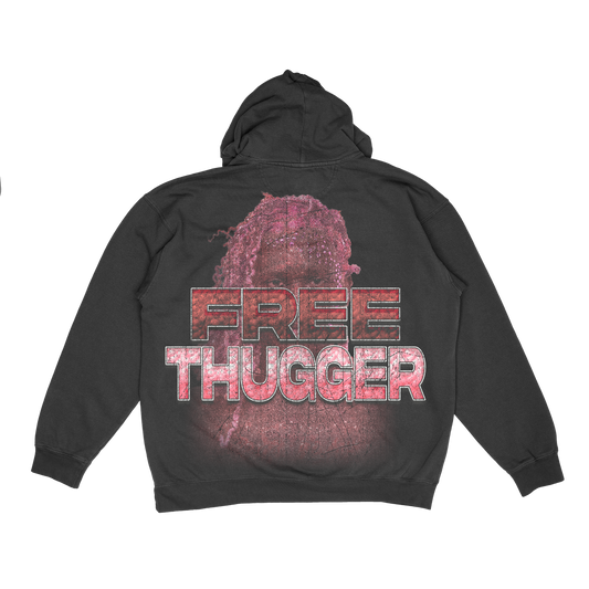 Young Thug "FREE THUGGER" Vintage Hoodie